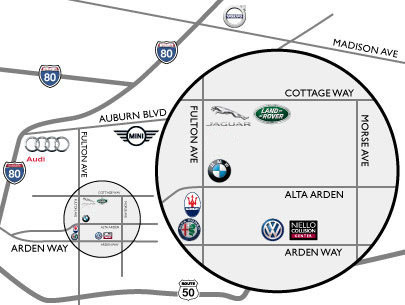 Niello Maps To Our Dealerships