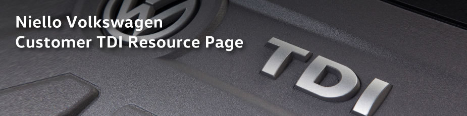 Niello Volkswagen TDI Resources Niello Volkswagen TDI Resources